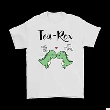 TEA REX HUG ME IM пробуя милые рубашки с изображением динозавров Футболки