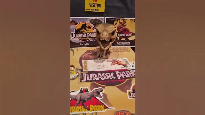 T-Rex Funko Pop from Jurassic Park