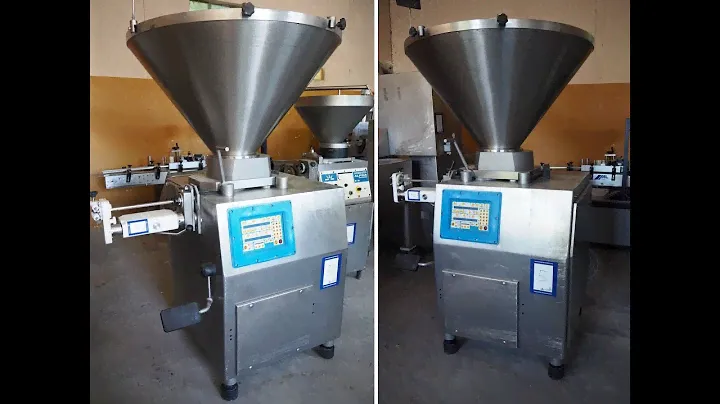 1003-5: Rex vacuum filling machine with linking attachment