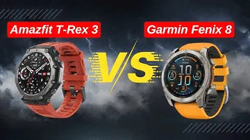 Amazfit T-Rex 3 vs Garmin Fenix 8