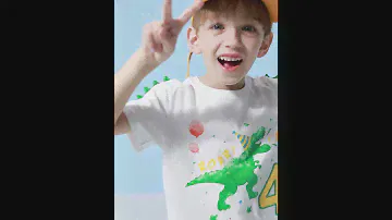 WERNNSAI Watercolor Dinosaur Birthday T-shirt/Dinosaur Birthday Gift/boys T-Rex T-shirt/Bday Tee