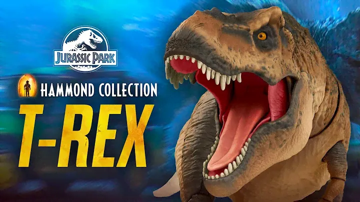 NEW Jurassic Park T-Rex Figure from Mattel's Hammond Collection - Premium Toy! / collectjurassic.com