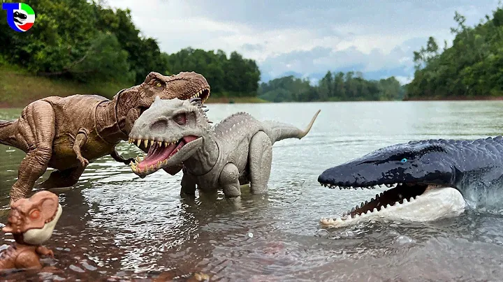 Rexy in Danger🦖 Threat from Indominus Rex| Dinosaur Toys Movie
