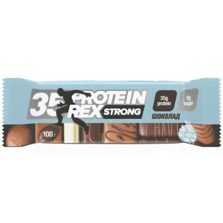 Батончик Protein Rex с шоколадом 100г-0