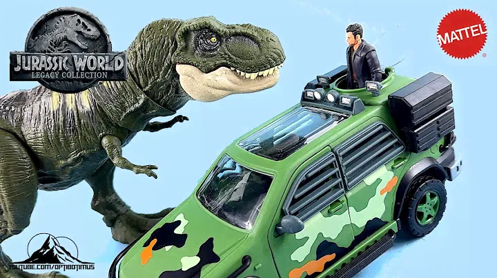 Jurassic World Legacy Collection Tyrannosaurus Rex Ambush Pack Video Review