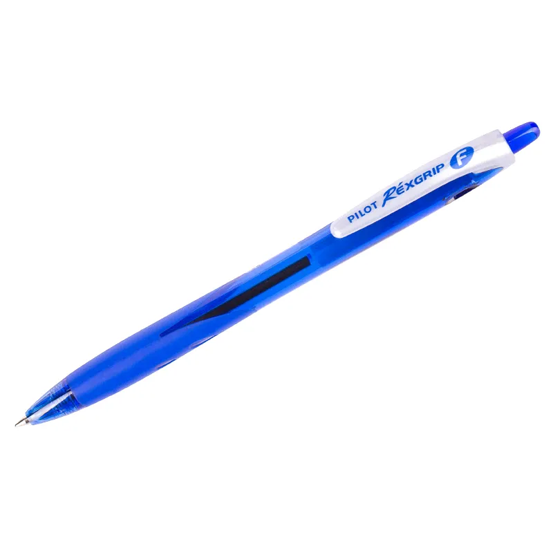 Ручка шариковая PILOT "REX GRIP" синяя, автомати-0
