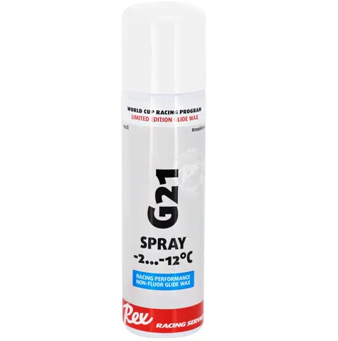 Мазь скольжения REX жидкая G21, (-2-12 C), Blue, 150ml-0