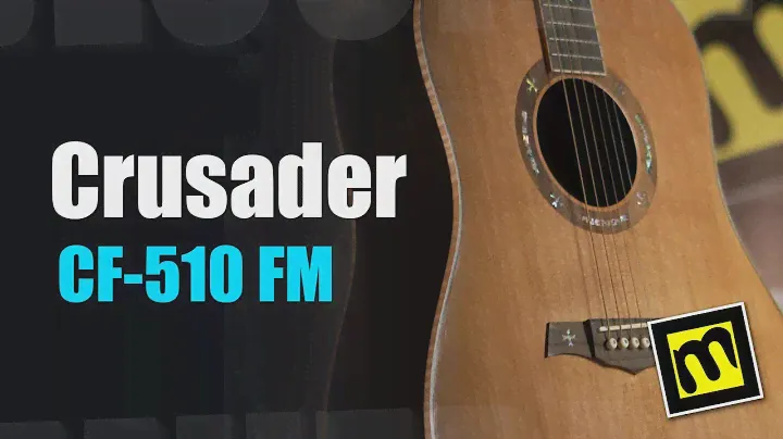 Crusader CF-510FM - акустическая гитара дредноут