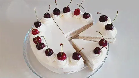 Торт на кокосовой муке, Без глютена, Без сахара! Кето рецепт.