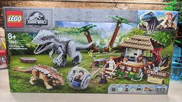 Pure Build 🎧 LEGO Jurassic World Indominus rex vs. Ankylosaurus 75941