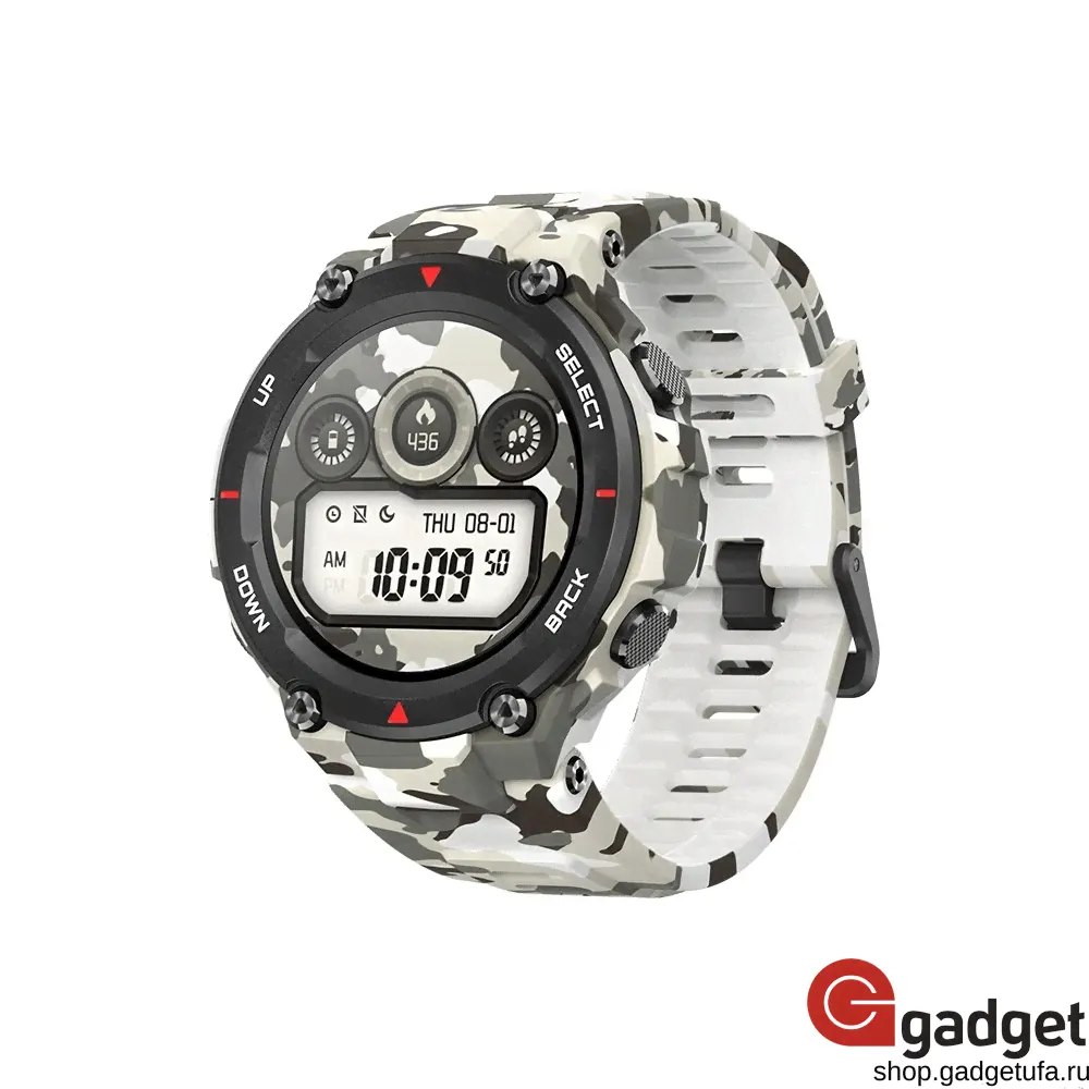 Смарт часы Amazfit T-Rex Smart Watch Standart camo green-0