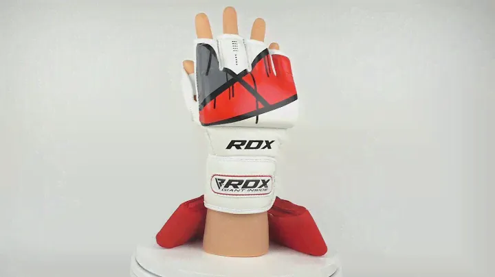 Перчатки для ММА RDX Grappling Gloves Rex Red T7