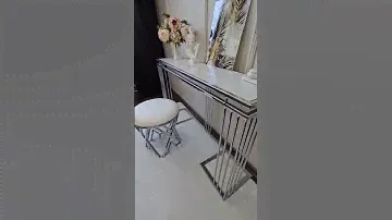 И снова консоль хром с керамогранитом