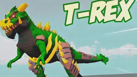 ОБЗОР НА ФРУКТ T-REX   #roblox