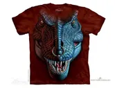 Футболка с изображением динозавров T-Rex Face