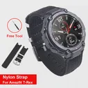 Нейлоновый Ремешок Для Часов Amazfit T rex, Смарт-часы T-Rex, Сменные Аксессуары Для Наручных Часов, Браслет Correa ремешок
