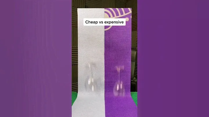Cheap vs expensive yoga mat