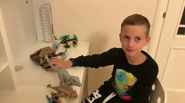 Обзор Lego Jurassic World 75941 Индоминус рекс против анкилозавра.