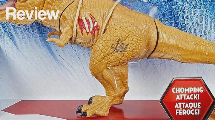 Jurassic World Bashers & Biters Tyrannosaurus Rex Figure Review (13+)