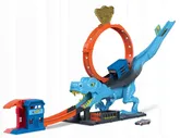Игровой набор Mattel Hot Wheels Автомобильная трасса City T-Rex Loop And Stunt HKX42