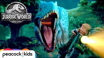 [FULL EPISODE] Indominus Escape! | LEGO JURASSIC WORLD