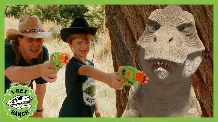 Dinosaurs Showdown! T-Rex Ranch Dinosaur Videos