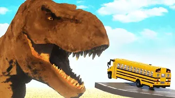 Cars vs T-Rex | Teardown