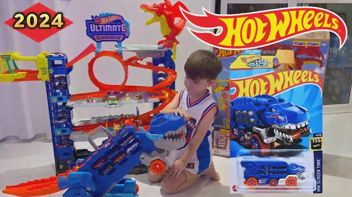 Hot Wheels City ULTIMATE T-REX TRANSPORTER 2024