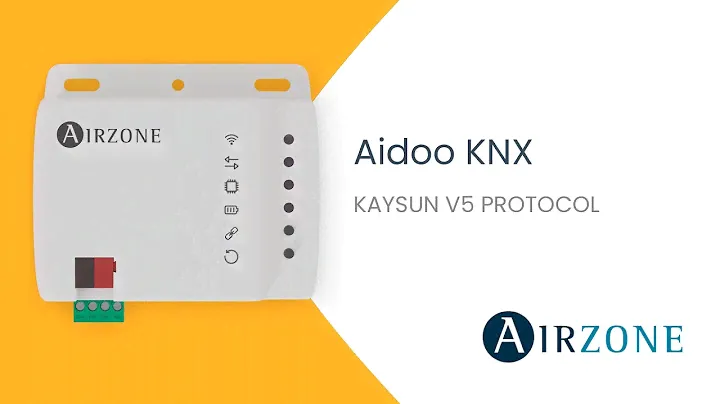 Installation - Aidoo Contrôle KNX Midea V5 Protocol