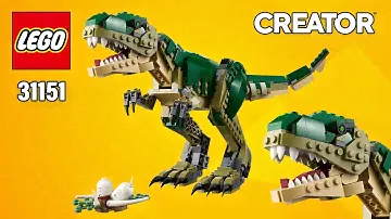 LEGO Creator T. Rex (31151)[626 pcs] Step-by-Step Building Instructions @TopBrickBuilder