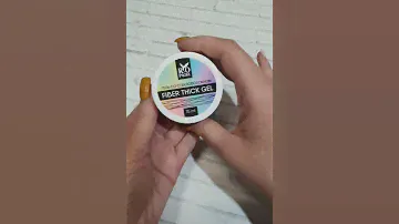 Rio Profi FIBER THICK GEL Прозрачный Гель со стекловолокном, 15 мл