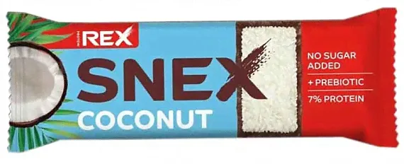 Батончик глазированный Protein Rex Snex Кокос 40г