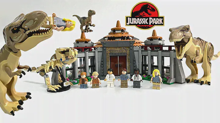 I'm Build LEGO 🦖Jurassic World Jurassic Park Visitor Centre: T. rex & Raptor Attack (76961)