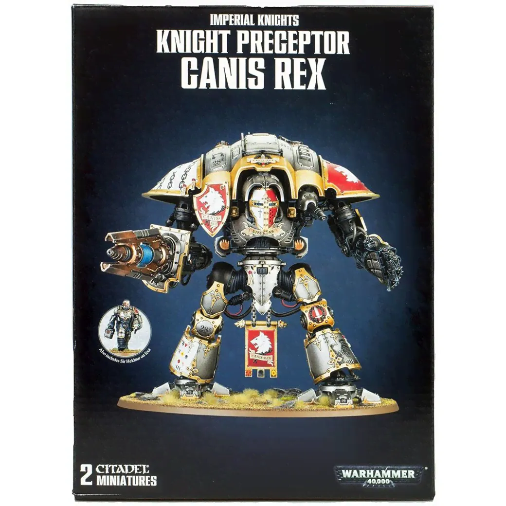 WH40K: Imperial Knight Preceptor Canis Rex-0