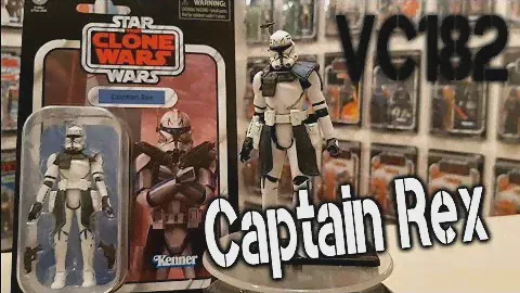 VC182 Captain Rex | Star Wars Vintage Collection | CLONE WARS 3.75 figure REVIEW