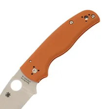 Складной нож Spyderco Shaman REX 45 SPRINT 229GPBORE, сталь CPM REX 45, рукоять G10, оранжевый