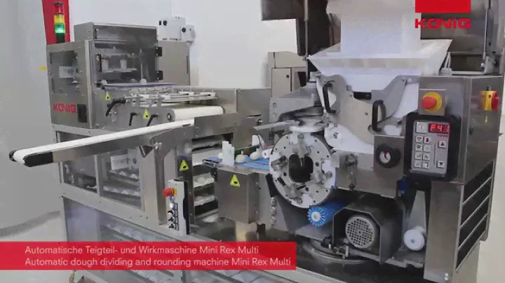 Koenig - G2000 - Roll line - Kleingebäckanlage