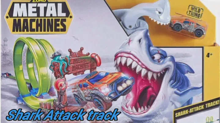 # ZURU METAL MACHINES #shark attack track#viral #subscribers#Metalmachine #toys#youtuber