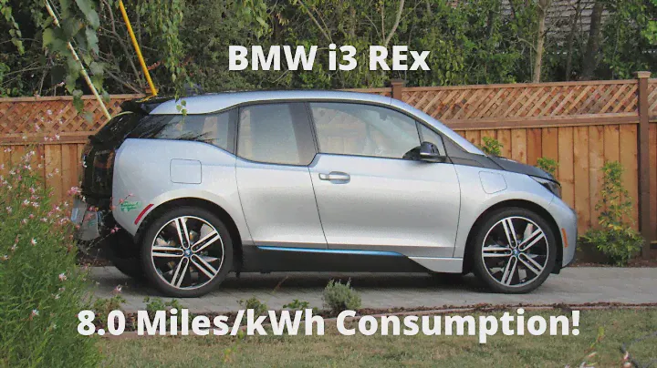 2015 BMW i3 REx 60 Ah - Real World City Hypermiling Test! Incredible Efficiency!