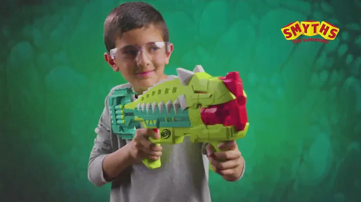 Nerf DinoSquad Armorstrike Dart Blaster - Smyths Toys