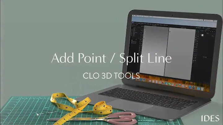 CLO 3D Tools Explained, Under 1 Min- Add Point Split Line