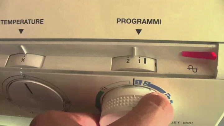 Lavatrice Rex JET 600 L - video supplementare - Il prelavaggio fantasma