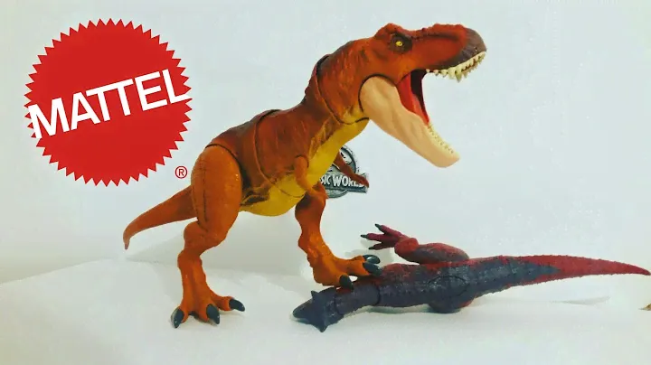 Mattel's Jurassic World: Thrash N' Throw Tyrannosaurus Rex (2K Subs!)