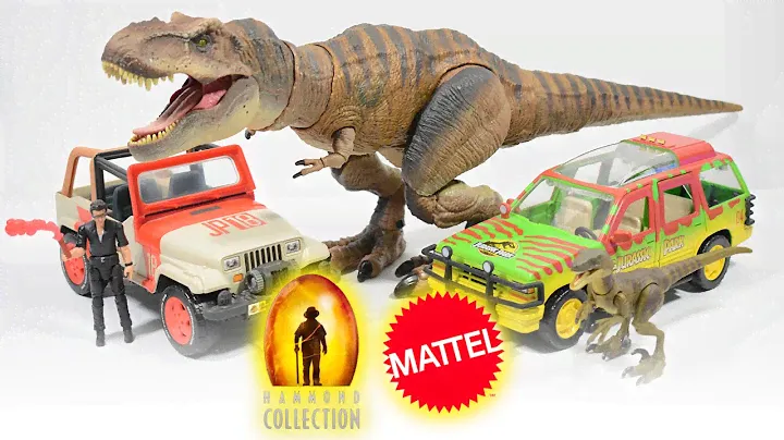 Hammond Collection Tyrannosaurus Rex Unboxing & REVIEW | Mattel Jurassic Park