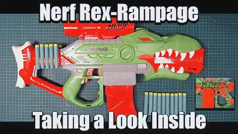 Nerf DinoSquad Rex-Rampage - An inside look and review