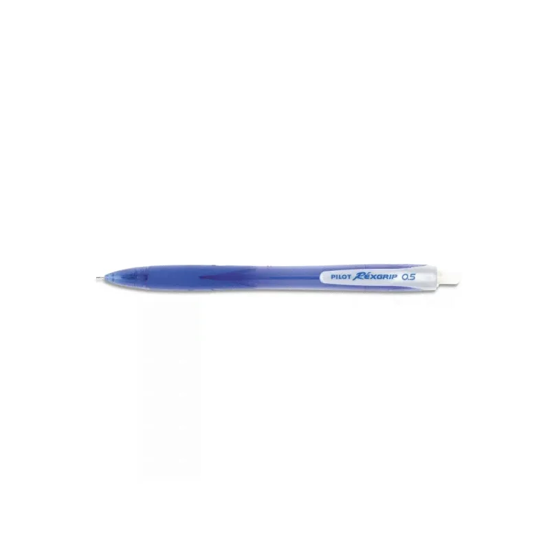 Карандаш механический PILOT H-105 REX GRIP 0,5 мм с ластиком синий корпус-0