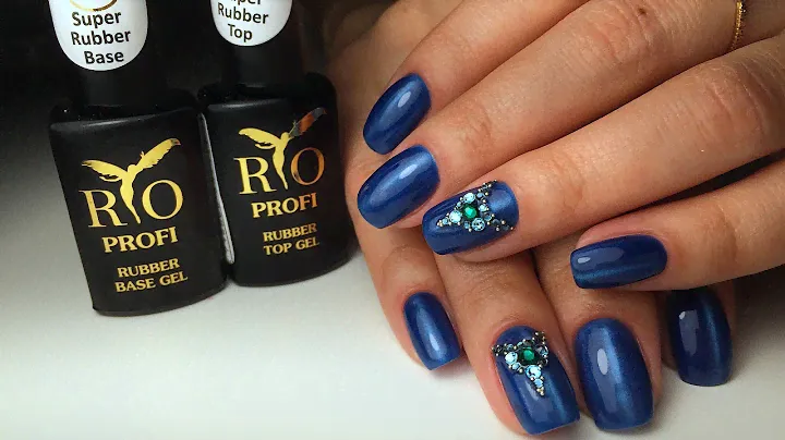 КАУЧУКОВАЯ база и топ от RIO PROFI | olesyages NAILS