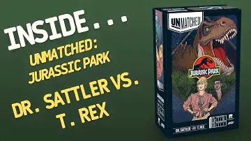 Inside…Unmatched: Jurassic Park – Dr. Sattler vs. T. Rex (4K60fps)