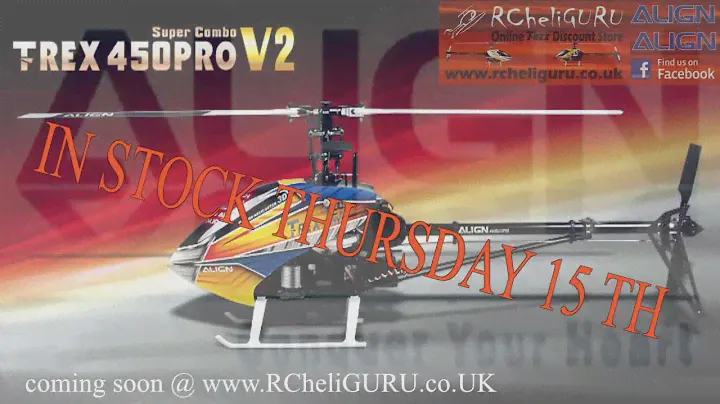 align t-rex 450 pro v2 @ new RCheliGURU online store