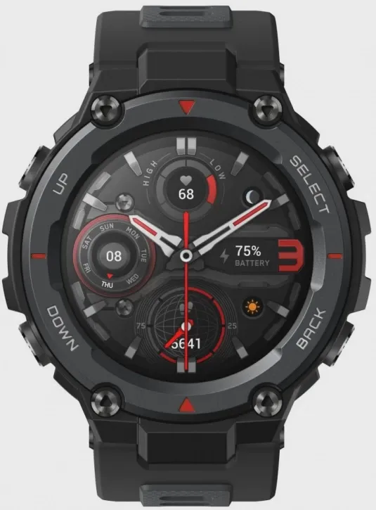 Умные часы Amazfit T-Rex Pro, Чёрный (A2013)-0